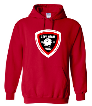 2024 City High Girls Soccer Gildan - Heavy Blend™ Hooded Sweatshirt