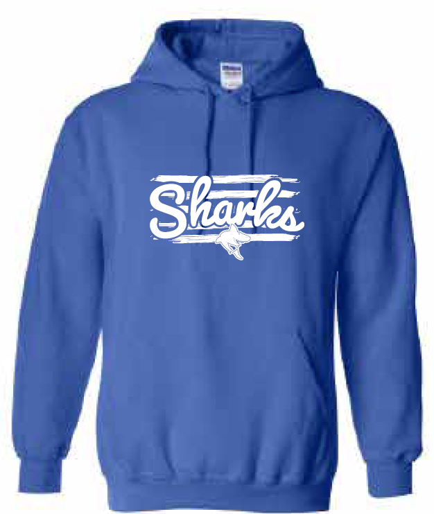 2025 Shimek Elementary Gildan - Heavy Blend™ Hooded Sweatshirt (Shark Design)