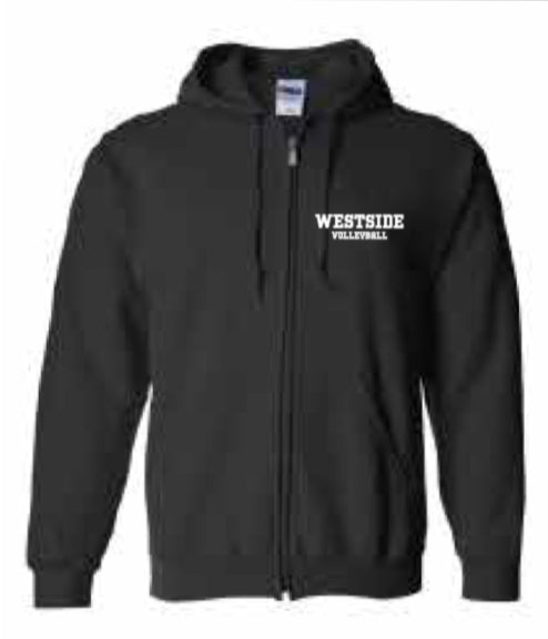 2025 Westside Volleyball Gildan - Heavy Blend™ Full-Zip Hooded Sweatshirt