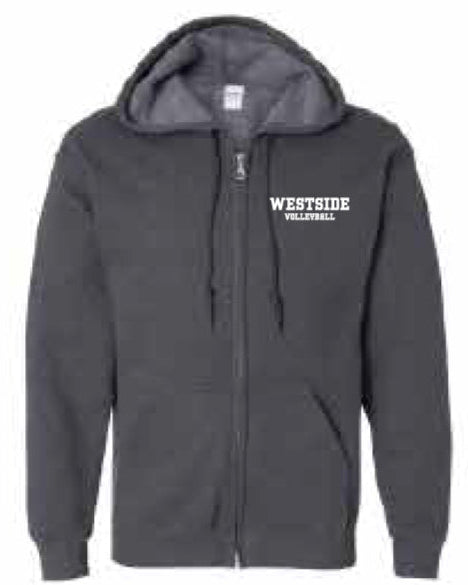 2025 Westside Volleyball Gildan - Heavy Blend™ Full-Zip Hooded Sweatshirt