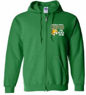 2025 Coralville Central Gildan - Heavy Blend™ Full-Zip Hooded Sweatshirt