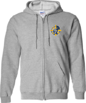 2024 St. James Elementary Gildan - Heavy Blend™ Full-Zip Hooded Sweatshirt (Knight Design)