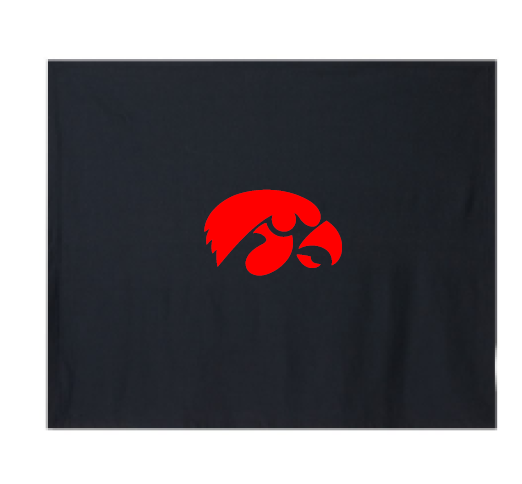 2024 City High Fall Spirit Gildan - Heavy Blend Fleece Stadium Blanket (Hawk Design)