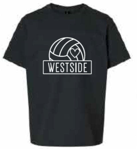 2025 Westside Volleyball <b>Youth</b> Gildan - Ultra Cotton® T-Shirt (Volleyball Design)