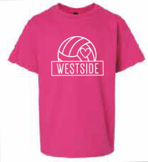 2025 Westside Volleyball <b>Youth</b> Gildan - Ultra Cotton® T-Shirt (Volleyball Design)