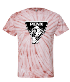 2023 Penn Elementary Dyenomite - Youth Cyclone Pinwheel Tie-Dyed T-Shirt