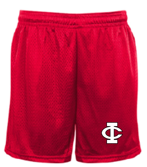 2025 City High Fall Spirit Badger - <b>Youth</b> Tricot 4" Mesh Shorts (IC Design)