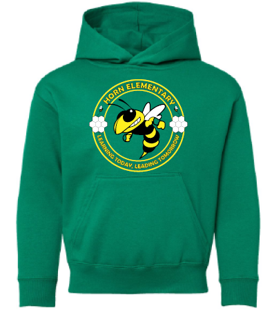 2025 Horn Elementary - Softstyle® Midweight Hooded Sweatshirt