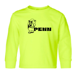 2023 Penn Elementary JERZEES - Dri-Power® Youth Long Sleeve 50/50 T-Shirt