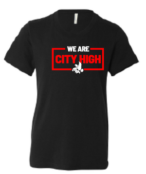2025 City High Fall Spirit BELLA + CANVAS - <b>Youth</b> Jersey Tee (We Are Design)