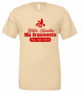 2025 City High Debate BELLA + CANVAS - Jersey Tee (Argument Design)
