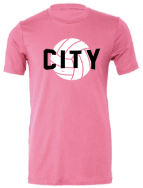 2025 City High Volleyball BELLA + CANVAS - Jersey Tee (City Design)