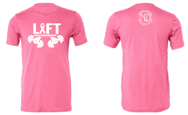 2025 NDAC Breast Cancer Awareness BELLA + CANVAS - Jersey Tee