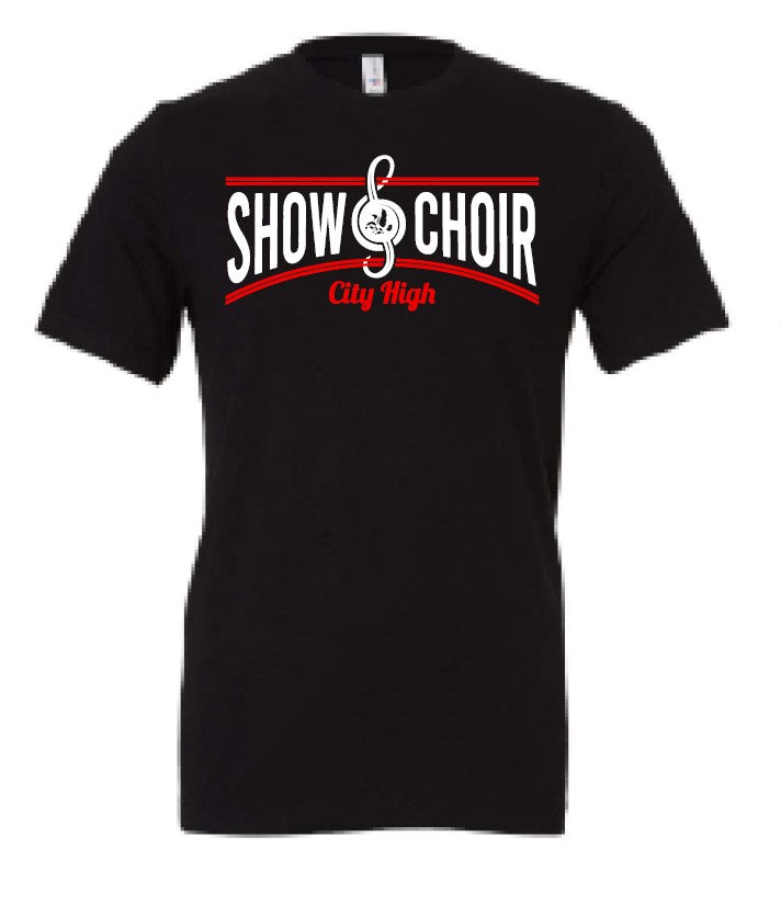 2023 City High Show Choir BELLA + CANVAS - Unisex Jersey Tee