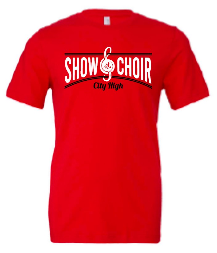 2023 City High Show Choir BELLA + CANVAS - Unisex Jersey Tee