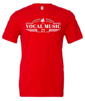 2023 City High Vocal Music BELLA + CANVAS - Unisex Jersey Tee