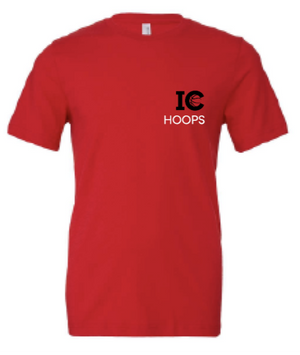 2024 Iowa City Hoops BELLA + CANVAS - Jersey Tee (Pocket Logo Design)