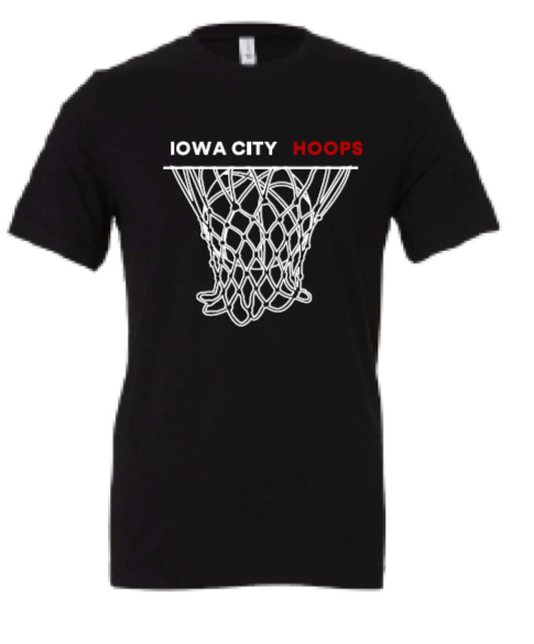 2024 Iowa City Hoops BELLA + CANVAS - Jersey Tee (Net Design)