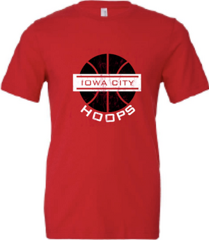 2024 Iowa City Hoops BELLA + CANVAS - Jersey Tee (Ball Design)