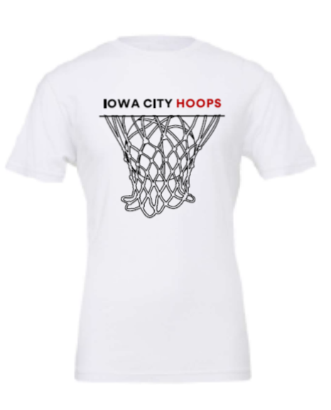 2024 Iowa City Hoops BELLA + CANVAS - Jersey Tee (Net Design)