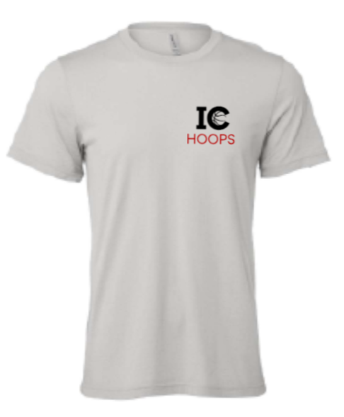 2024 Iowa City Hoops BELLA + CANVAS - Jersey Tee (Pocket Logo Design)