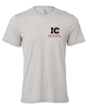 2024 Iowa City Hoops BELLA + CANVAS - Jersey Tee (Pocket Logo Design)