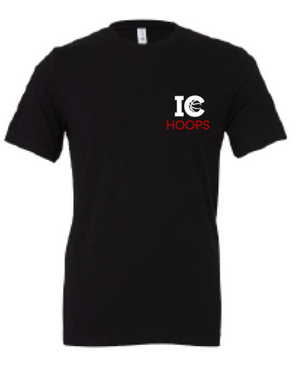 2024 Iowa City Hoops BELLA + CANVAS - Jersey Tee (Pocket Logo Design)