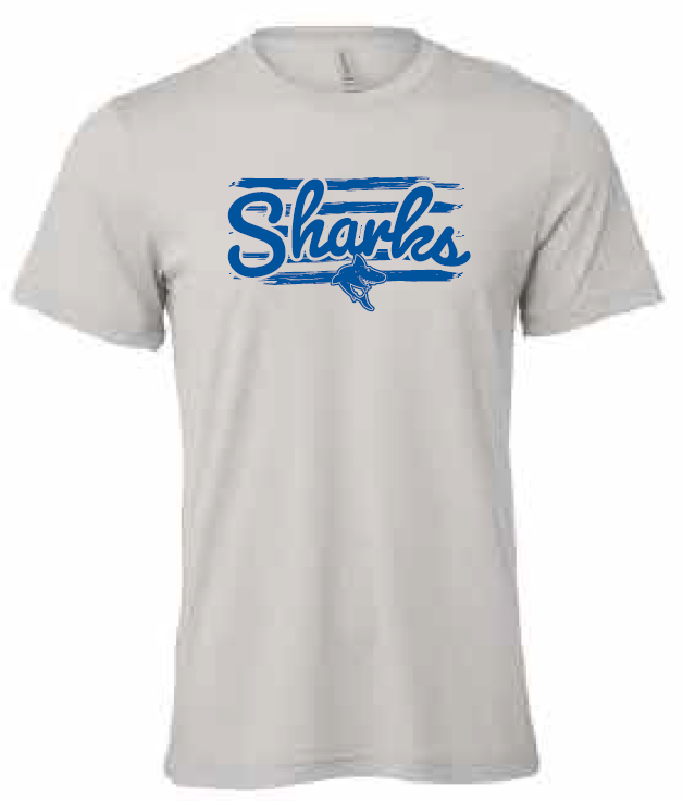 2025 Shimek Elementary BELLA + CANVAS - Jersey Tee (Shark Design)