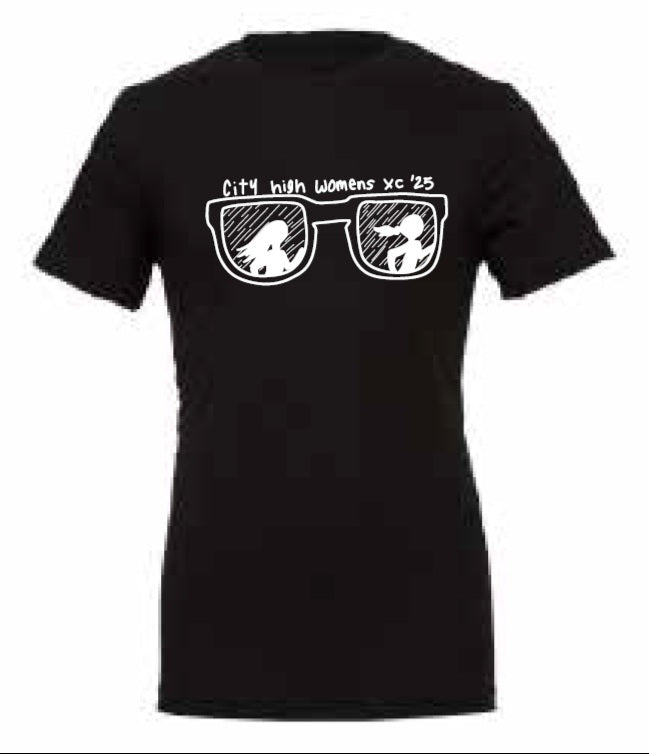 2025 City High Girls Cross Country BELLA + CANVAS - Unisex CVC Jersey Tee