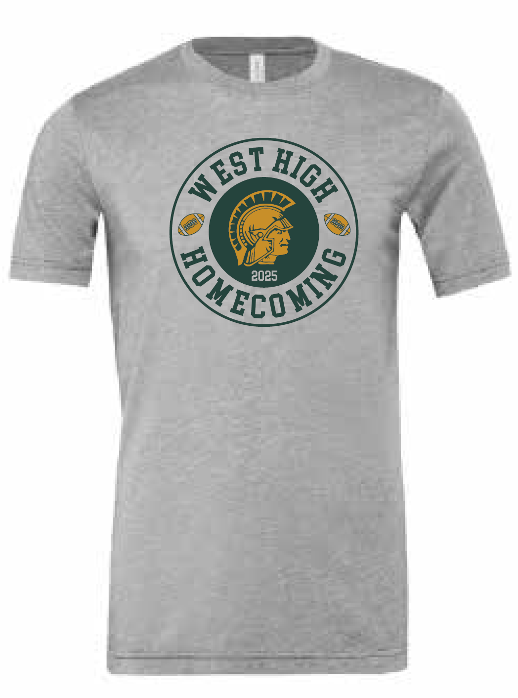 2025 West High Homecoming BELLA + CANVAS - Unisex CVC Jersey Tee