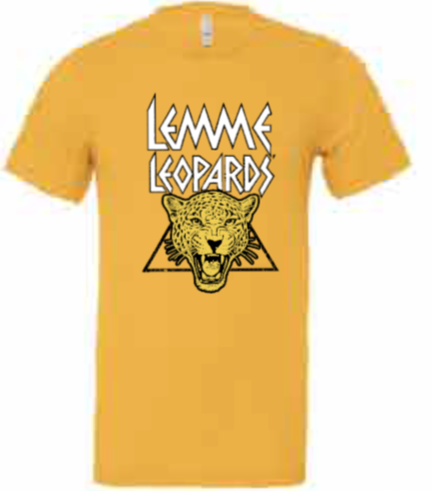2025 Lemme Leopards BELLA + CANVAS - Unisex CVC Jersey Tee (Leopard Design)