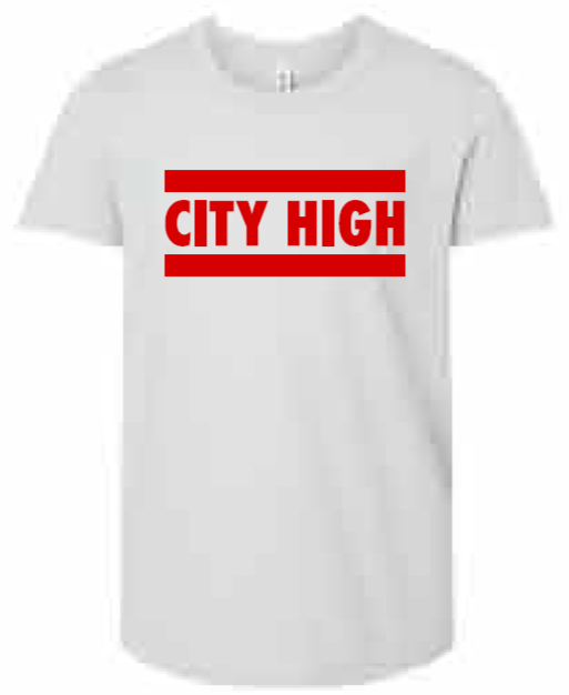 2025 City High Winter Apparel BELLA + CANVAS - <b>Youth</b> Jersey Tee