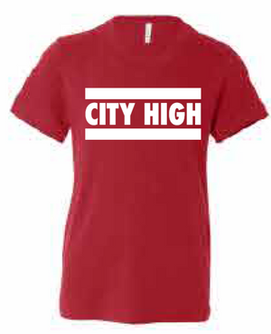 2025 City High Winter Apparel BELLA + CANVAS - <b>Youth</b> Jersey Tee