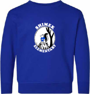 2026 Shimek Elementary Rabbit Skins - Toddler Fleece Crewneck Sweatshirt