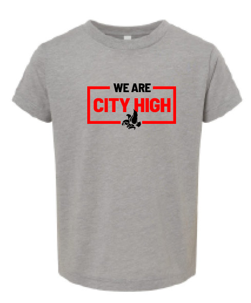 2025 City High Fall Spirit Bella + Canvas - Toddler Triblend Tee (We Are Design)