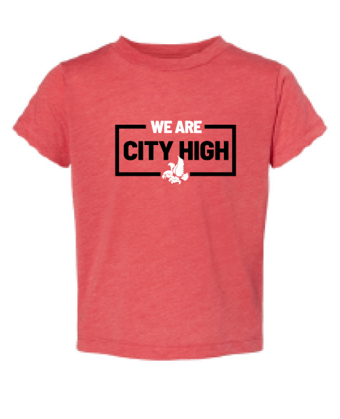 2025 City High Fall Spirit Bella + Canvas - Toddler Triblend Tee (We Are Design)