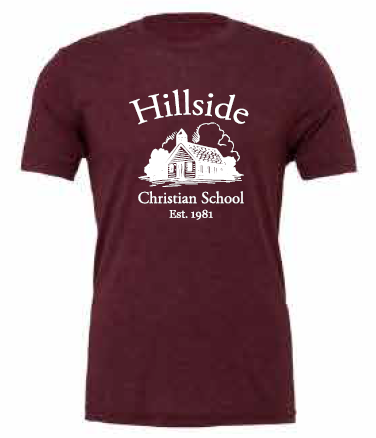 2025 Hillside Christian School BELLA + CANVAS - Unisex Triblend Tee