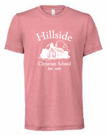 2025 Hillside Christian School BELLA + CANVAS - Unisex Triblend Tee