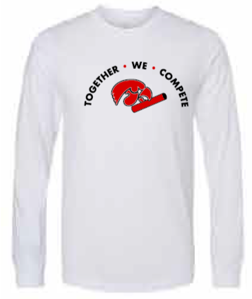 2026 City High Boys Track & Field BELLA + CANVAS - Heather CVC Long Sleeve Tee (Relays)