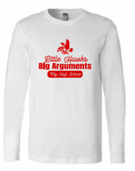2025 City High Debate BELLA + CANVAS - Jersey Long Sleeve Tee (Argument Design)