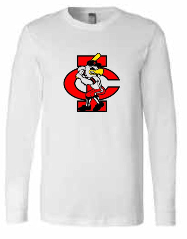 2026 City High Baseball BELLA + CANVAS - Jersey Long Sleeve Tee