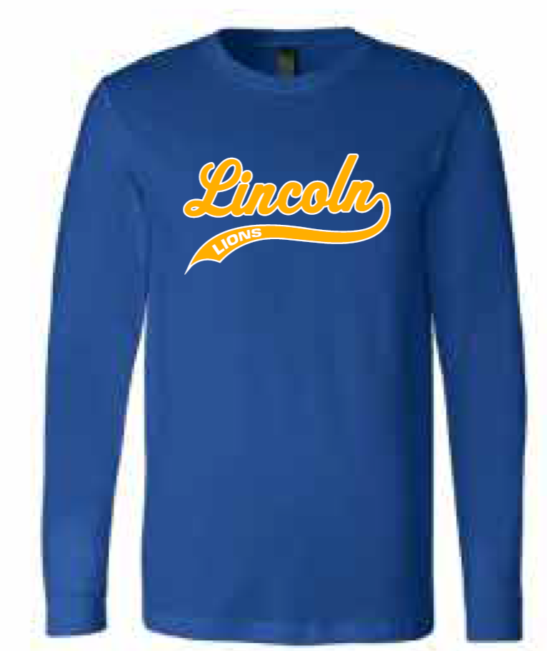 2026 Lincoln Elementary BELLA + CANVAS - Jersey Long Sleeve Tee