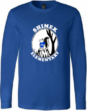 2026 Shimek Elementary BELLA + CANVAS - Jersey Long Sleeve Tee