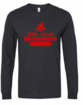 2025 City High Debate BELLA + CANVAS - Jersey Long Sleeve Tee (Argument Design)