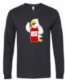 2025 City High Debate BELLA + CANVAS - Jersey Long Sleeve Tee (Louie Design)