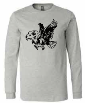 2025 Iowa City Hoops BELLA + CANVAS - Heather CVC Long Sleeve Tee (Herky Design)