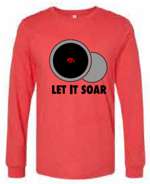 2026 City High Boys Track & Field BELLA + CANVAS - Heather CVC Long Sleeve Tee (Throwers)