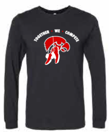 2026 City High Boys Track & Field BELLA + CANVAS - Heather CVC Long Sleeve Tee (Runners)