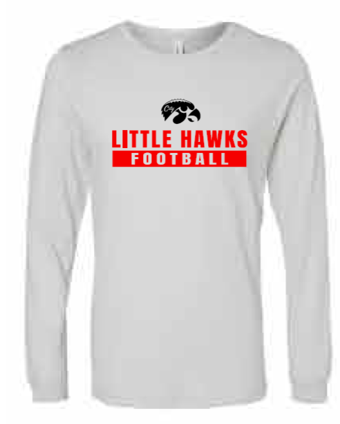 2025 City High Football BELLA + CANVAS - Jersey Long Sleeve Tee