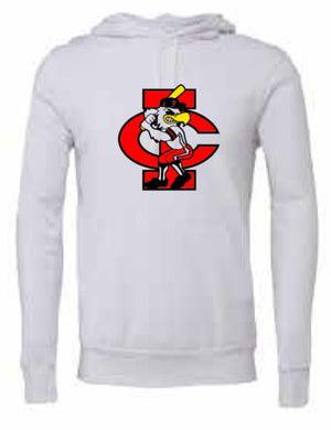 2026 City High Baseball Bella + Canvas - Unisex Sponge Fleece Hoodie Sweatshirt